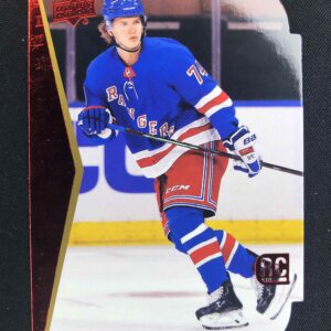 2020/2021 Upper Deck Series 2 94/95 Rookie Tribute Die-Cuts Red RDT-19 Vitali Kravtsov Inzert