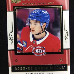 2023/2024 Upper Deck Series 2 Honor Roll HR51 Sean Farrell Inzert