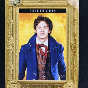 2023/2024 Upper Deck Series 2 Portraits P57 Luke Hughes Inzert