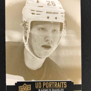 2021/2022 Upper Deck Series 1 Portraits P-5 Rasmus Dahlin Inzert