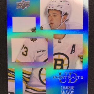 2024/2025 Upper Deck Series 2 Portraits P36 Charlie McAvoy Inzert
