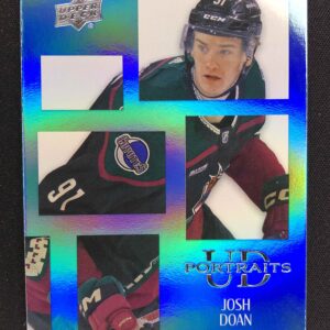 2024/2025 Upper Deck Series 2 Portraits P38 Josh Doan Inzert