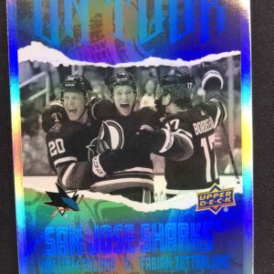 2024/2025 Upper Deck Series 2 On Tour OT-8 William Eklund, Fabian Zetterlund Inzert