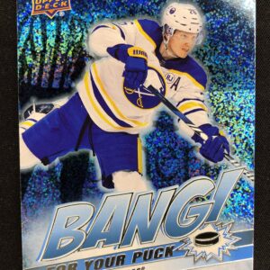 2024/2025 Upper Deck Series 2 Bang! For Your Puck Speckled BP-7 Rasmus Dahlin Inzert