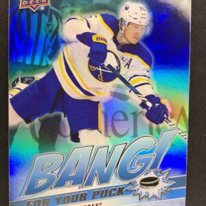 2024/2025 Upper Deck Series 2 Bang! For Your Puck BP-7 Rasmus Dahlin Inzert