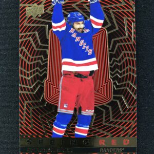 2023/2024 Upper Deck Extended Seeing Red Gold Foil SR-29 Chris Kreider Inzert