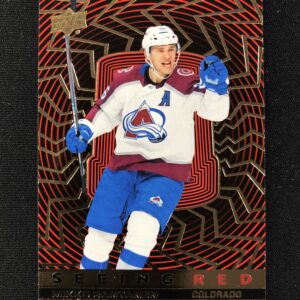 2023/2024 Upper Deck Extended Seeing Red Gold Foil SR-74 Mikko Rantanen Inzert