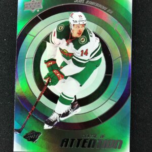 2022/2023 Upper Deck Series 1 Centre of Attention CA-17 Joel Eriksson Ek Inzert