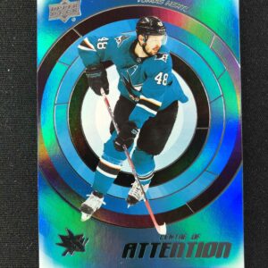 2022/2023 Upper Deck Series 1 Centre of Attention CA-20 Tomas Hertl Inzert