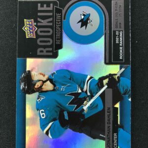 2022/2023 Upper Deck Series 1 Rookie Retrospective RR-2 Jonathan Dahlen Inzert