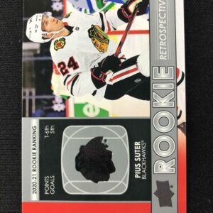 2021/2022 Upper Deck Series 1 Rookie Retrospective RR-11 Pius Suter Inzert