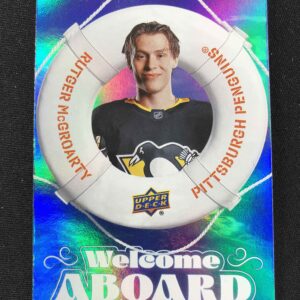 2024/2025 Upper Deck Series 2 Welcome Aboard WA-6 Rutger McGroarty Inzert
