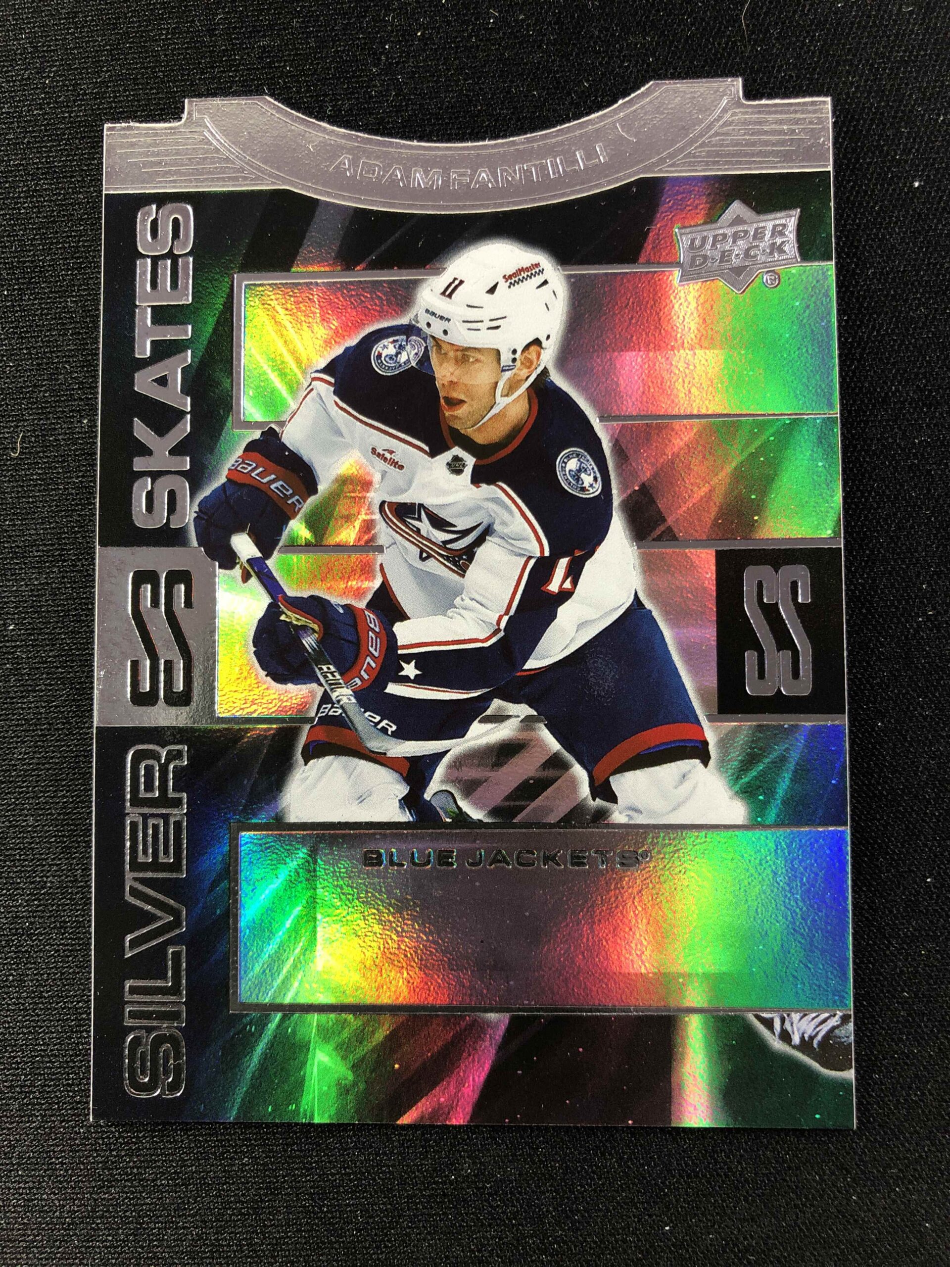 2023/2024 Upper Deck Extended Silver Skates SS-3 Adam Fantilli Inzert