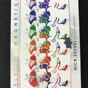 2021/2022 Upper Deck Series 1 Electromagnetic EM-13 Nick Suzuki Inzert