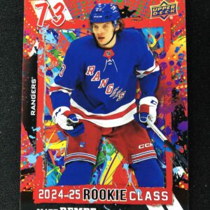 2024/2025 Upper Deck Series 1 Rookie Commemorative Class RC-3 Matt Rempe Inzert