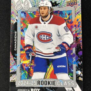 2024/2025 Upper Deck Series 1 Rookie Commemorative Class RC-5 Joshua Roy Inzert