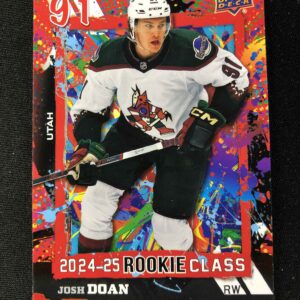 2024/2025 Upper Deck Series 1 Rookie Commemorative Class RC-12 Josh Doan Inzert