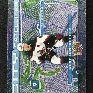 2024/2025 Upper Deck Series 1 City Satellites Speckled CS-6 Clayton Keller Inzert