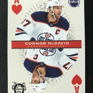 2021/2022 Upper Deck O-Pee-Chee Playing Cards Ace of Hearts Connor McDavid Inzert