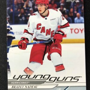 2024/2025 Upper Deck Series 1 Young Guns 208 Bradly Nadeau Inzert