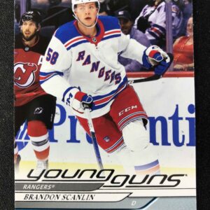 2024/2025 Upper Deck Series 2 Young Guns 454 Brandon Scanlin Inzert
