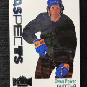 2022/2023 Upper Deck Skybox Metal Universe Aspects A-22 Owen Power Inzert
