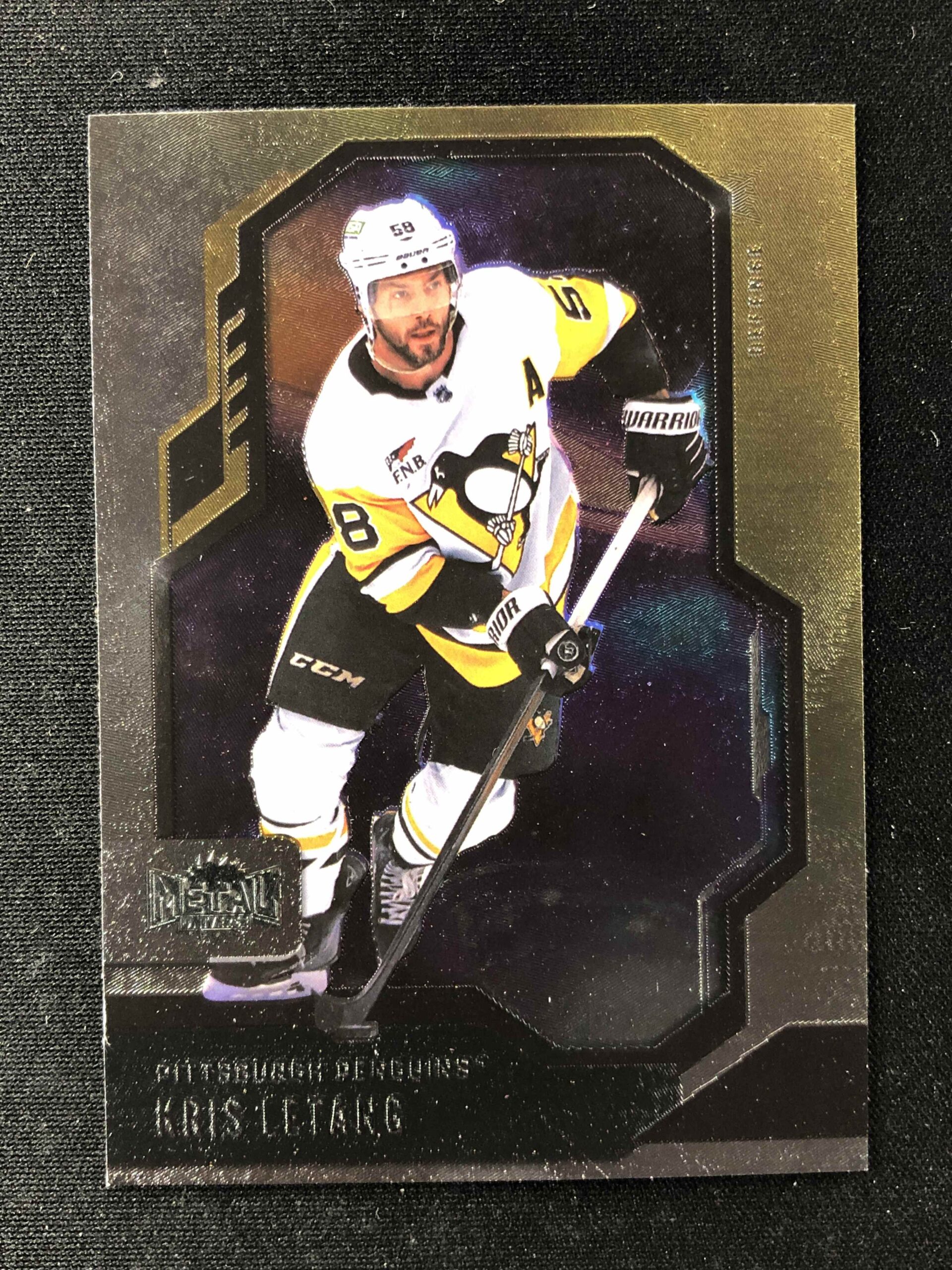 2024/2025 Upper Deck Skybox Metal Universe Base 26 Kris Letang
