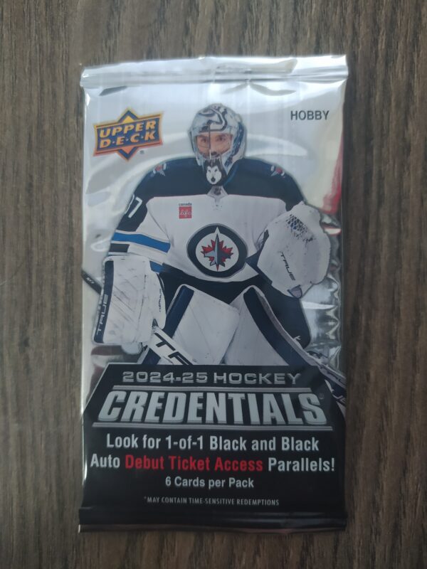 2024/25 Upper Deck Credentials Hockey hobby balíček