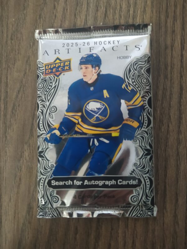 2025/26 Upper Deck Artifacts Hockey hobby balíček