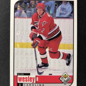 1998/1999 Upper Deck UD Choice Choice Reserve 41 Glen Wesley Paralel