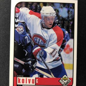1998/1999 Upper Deck UD Choice Choice Reserve 105 Saku Koivu Paralel