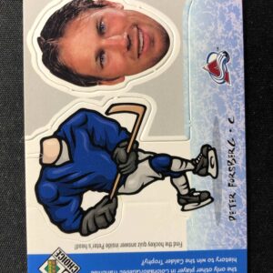 1998/1999 Upper Deck UD Choice Bobbing Head BH14 Peter Forsberg Inzert