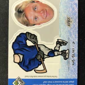 1998/1999 Upper Deck UD Choice Bobbing Head BH20 Rob Blake Inzert