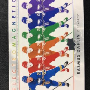 2021/2022 Upper Deck Series 1 Electromagnetic EM-27 Rasmus Dahlin Inzert