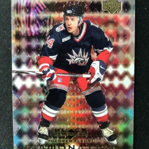 1999/2000 Upper Deck Black Diamond Diamonation D11 Theoren Fleury Inzert