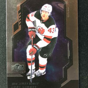 2024/2025 Upper Deck Skybox Metal Universe Base 64 Luke Hughes