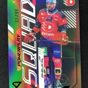 2024/2025 Sportzoo Serie 2 Powerplay Squad Black Rainbow PS-14 Jiří Smejkal Inzert 33/99