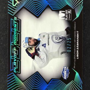 2024/2025 Sportzoo Play Off Play Off Moments Blue PM-18 Libor Zábranský Inzert 02/25