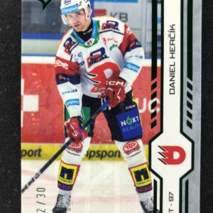 2024/2025 Sportzoo Serie 2 Green Glitter 262 Daniel Herčík Paralel 12/30