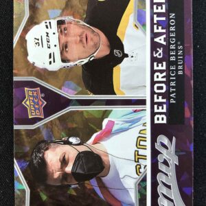 2021/2022 Upper Deck MVP Before & After BA-10 Patrice Bergeron Inzert