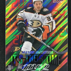 2024/2025 Upper Deck MVP It's Their Time IT-4 Mason McTavish Inzert