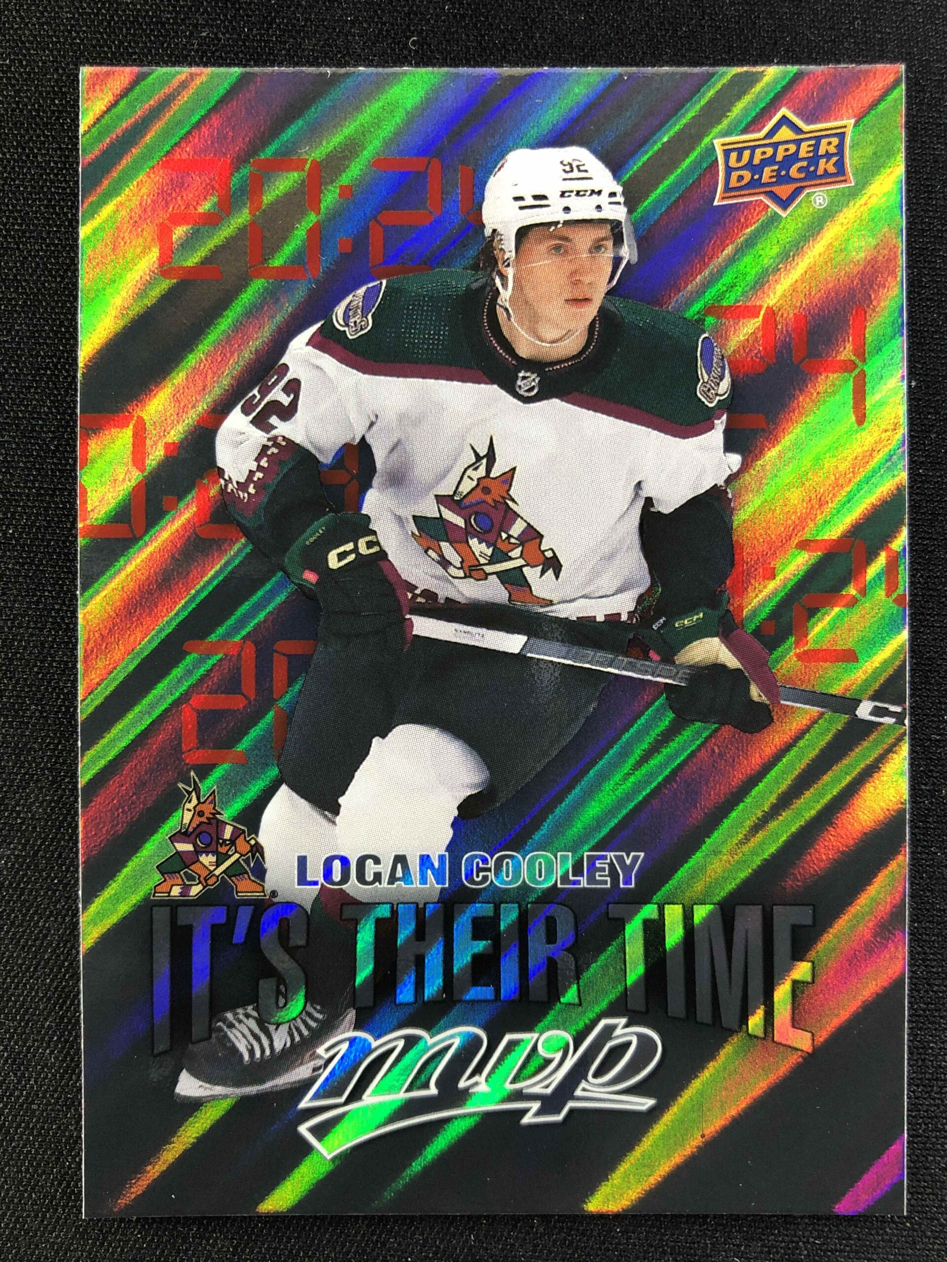 2024/2025 Upper Deck MVP It's Their Time IT-13 Logan Cooley Inzert