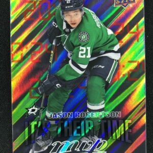 2024/2025 Upper Deck MVP It's Their Time IT-20 Jason Robertson Inzert