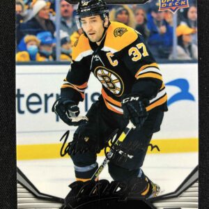 2022/2023 Upper Deck MVP Silver Script 109 Patrice Bergeron Paralel