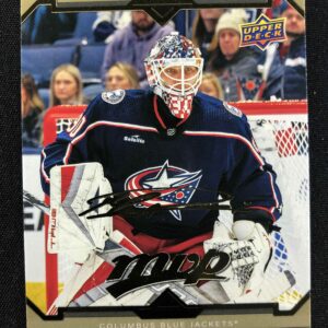 2024/2025 Upper Deck MVP Gold Script 37 Elvis Merzlikins Paralel