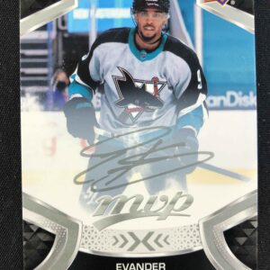 2021/2022 Upper Deck MVP Silver Script 78 Evander Kane Paralel