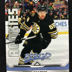 2024/2025 Upper Deck MVP Base 226 Justin Brazeau