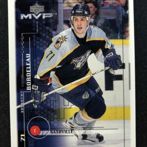 1998/1999 Upper Deck MVP Base 115 Sebastien Bordeleau