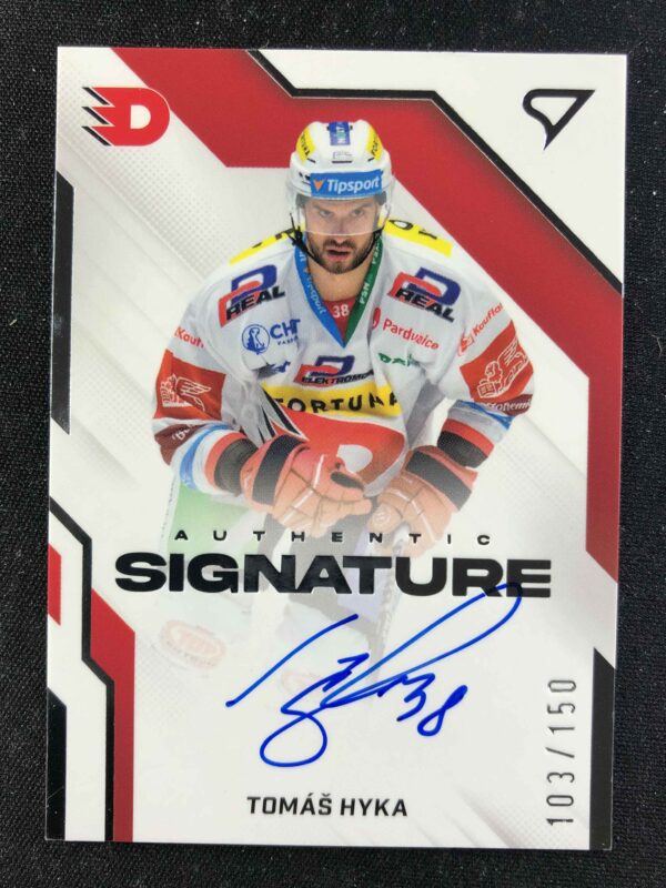 2022/2023 Sportzoo Serie 2 Authentic Signature Level 1 AS1-TH Tomáš Hyka AUTO 103/150