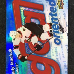 2025/2026 Upper Deck Series 1 Goal Oriented GO-2 Brady Tkachuk Inzert